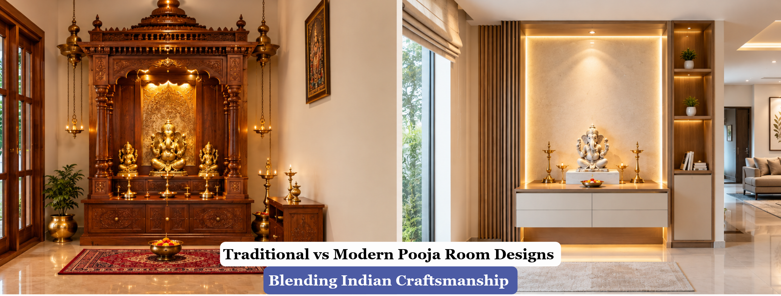 traditional-vs-modern-pooja-room-designs